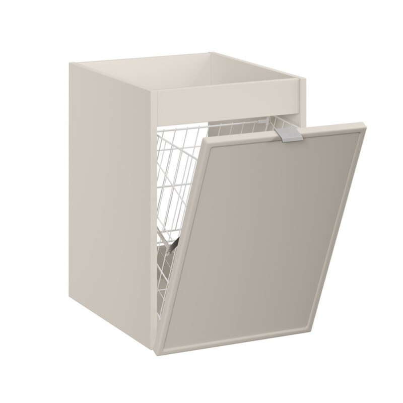 Dulap lateral Bella Cashmere, MDF, PAL melaminat, cashmir mat, L.60 cm, BELLA CASHMERE 81-40-1DK