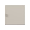 Dulap suspendat Bella Cashmere Qubix, MDF, PAL melaminat, cashmir mat, 1 usa, L.35 cm, BELLA CASHMERE 83-35-1DQ