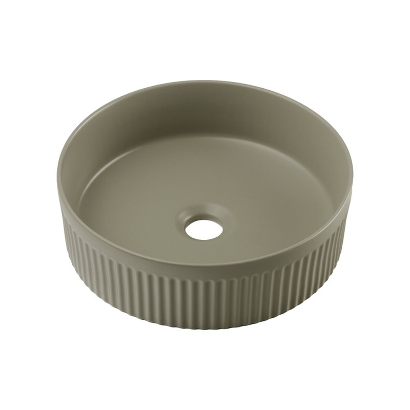 Lavoar Beyond, ceramica, verde mat, D.36 cm, BEYOND 2 OLIVER GREEN ( E-6565 )