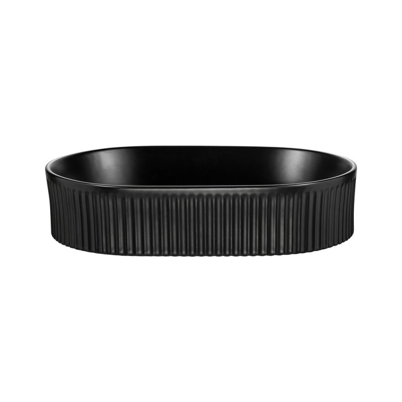 Lavoar Beyond, ceramica, negru mat, L.48 cm, BEYOND 5 BLACK ( E-6564 )