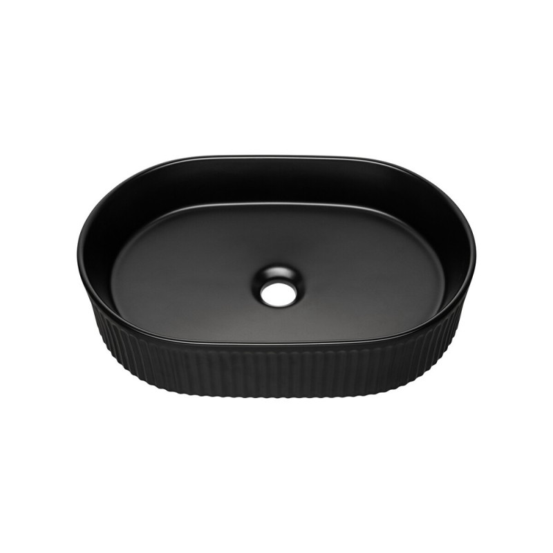 Lavoar Beyond, ceramica, negru mat, L.48 cm, BEYOND 5 BLACK ( E-6564 )