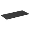 Blat Talia Casella, PAL melaminat, negru mat, L.120 cm, BLACK 89-120-46 L
