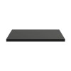 Blat Talia Casella, PAL melaminat, negru mat, L.60 cm, BLACK 89-60-46 L