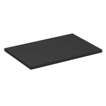 Blat Talia Casella, PAL melaminat, negru mat, L.80 cm, BLACK 89-80-46 L