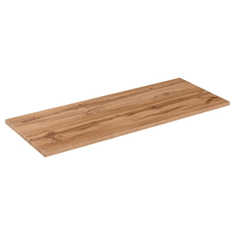 Blat de baie Comad, MDF, stejar wotan, L.140 cm, BLAT UN. 89-140-B WOTAN