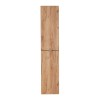 Dulap inalt Capri Oak, PAL melaminat, stejar auriu, 2 usi, H.170 cm, CAPRI OAK 800A FSC