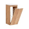 Dulap lateral Capri Oak, Pal melaminat, stejar auriu, 1 usa, L.35 cm, CAPRI OAK 811A FSC