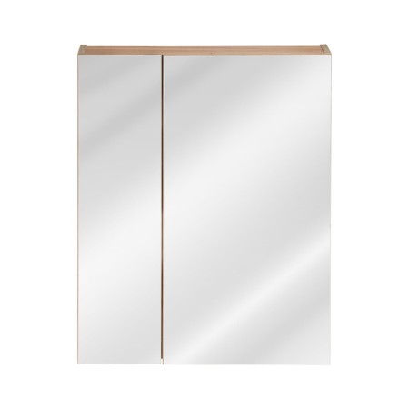 Dulap cu oglinda Capri Oak, Pal melaminat, stejar auriu, 2 usi, L.60 cm, CAPRI OAK 842A FSC