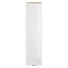 Dulap suspendat Capri White, MDF, PAL melaminat, alb mat/stejar auriu, 1 usa, L.20 cm, CAPRI WHITE 830B FSC