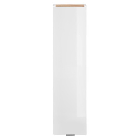 Dulap suspendat Capri White, MDF, PAL melaminat, alb mat/stejar auriu, 1 usa, L.20 cm, CAPRI WHITE 830B FSC