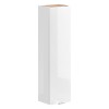 Dulap suspendat Capri White, MDF, PAL melaminat, alb mat/stejar auriu, 1 usa, L.20 cm, CAPRI WHITE 830B FSC