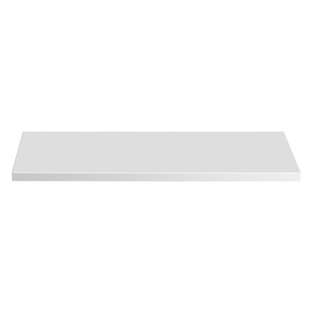 Blat baie Capri White, MDF, folie PVC, alb mat, L.80 cm, CAPRI WHITE 891 FSC