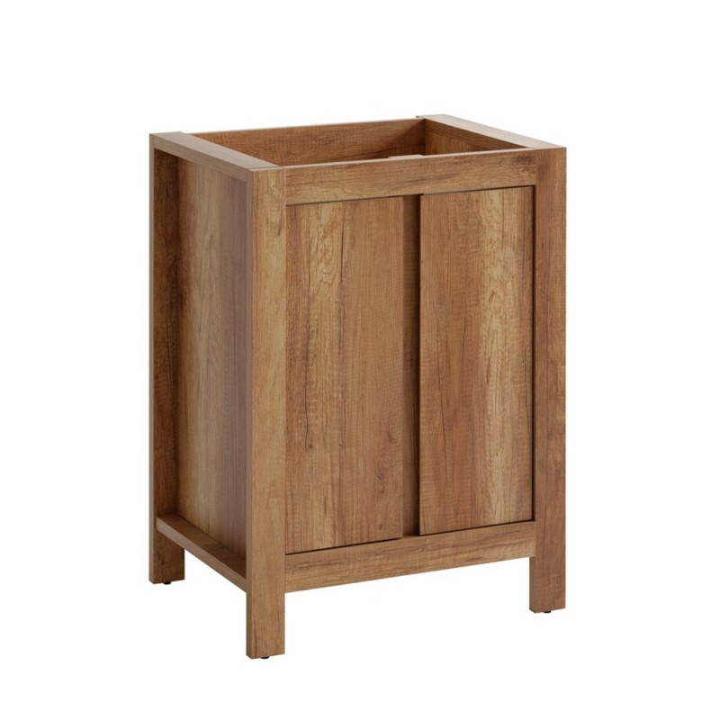 Dulap lavoar Classic Oak, PAL melaminat, stejar, 2 usi, L.60 cm, CLASSIC OAK 820 -60CM FSC