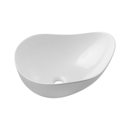 Lavoar Comad Cloud Free, ceramica, alb lucios, L.51 cm, CLOUD FREE WHITE ( E-6588 )