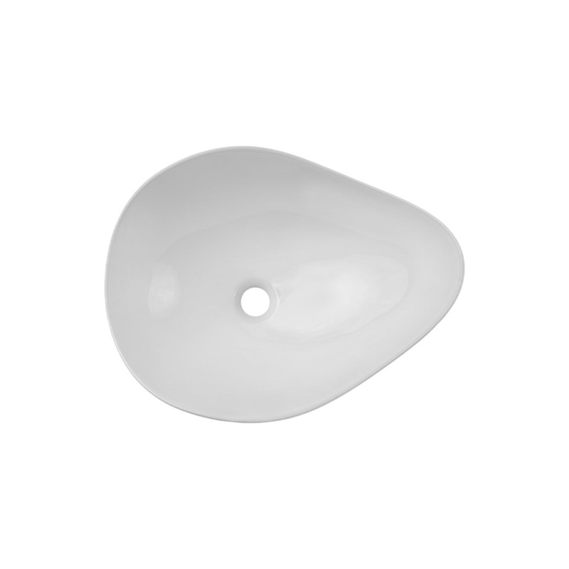 Lavoar Comad Cloud Free, ceramica, alb lucios, L.51 cm, CLOUD FREE WHITE ( E-6588 )