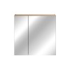 Dulap cu oglinda suspendat Nova Coast Evoke, MDF, PAL melaminat, stejar evoke, 2 usi, L.60 cm, COAST EVOKE UN 84-60-2D
