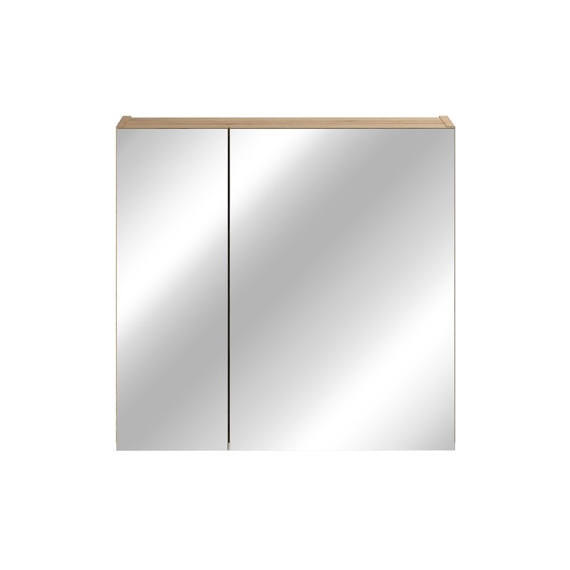 Dulap cu oglinda suspendat Nova Coast Evoke, MDF, PAL melaminat, stejar evoke, 2 usi, L.60 cm, COAST EVOKE UN 84-60-2D