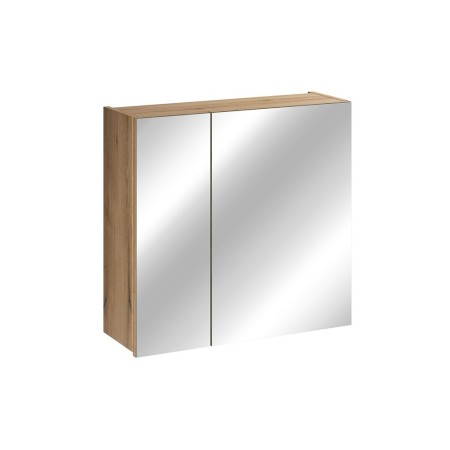 Dulap cu oglinda suspendat Nova Coast Evoke, MDF, PAL melaminat, stejar evoke, 2 usi, L.60 cm, COAST EVOKE UN 84-60-2D