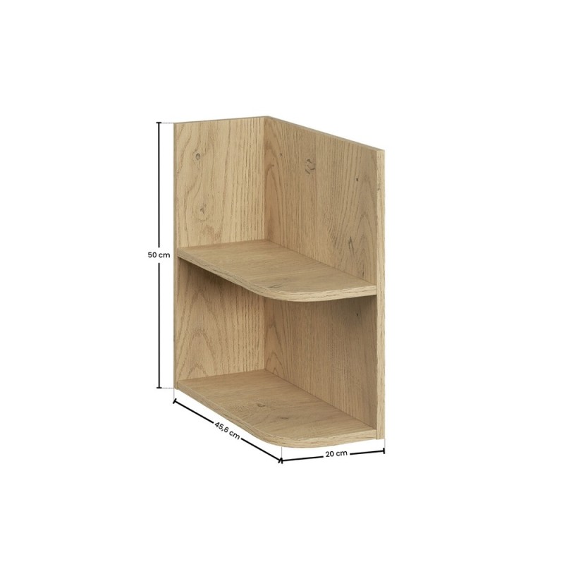 Raft Comad Cremona, PAL, stejar cremona, H.50 cm, CREMONA UN 81-20-44 SM