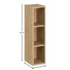 Raft superior Comad Cremona, PAL melaminat, stejar cremona, H.20 cm, CREMONA UN 83-20-80