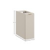 Dulap inferior Dalia Cashmere, PAL melaminat, cashmir mat, L.20 cm, DALIA CASHMERE 81-20-46-C
