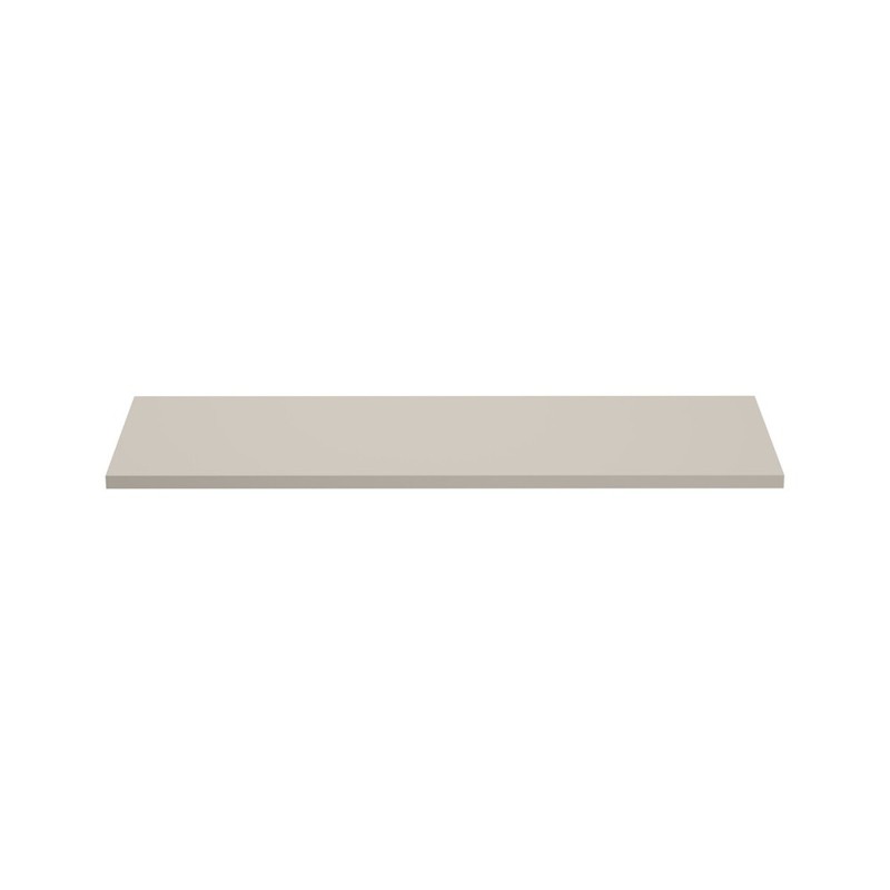Blat de baie Dalia Cashmere, PAL melaminat, cashmir mat, L.120 cm, DALIA CASHMERE 89-120-46