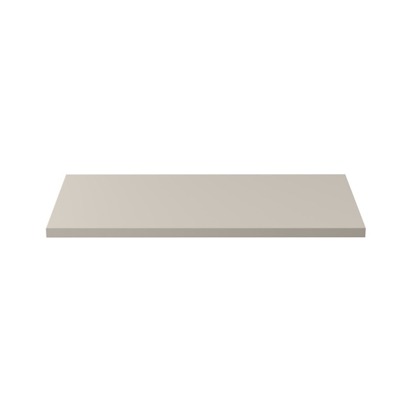 Blat de baie Dalia Cashmere, PAL melaminat, cashmir mat, L.80 cm, DALIA CASHMERE 89-80-46