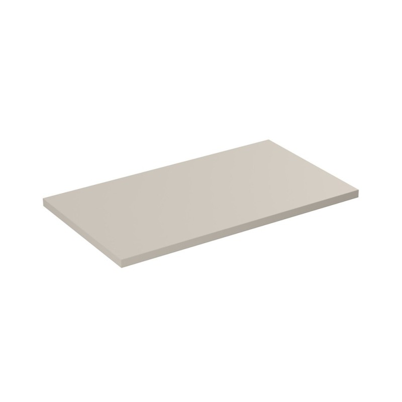 Blat de baie Dalia Cashmere, PAL melaminat, cashmir mat, L.80 cm, DALIA CASHMERE 89-80-46
