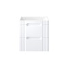 Dulap lavoar Fiji White, MDF, PAL melaminat, alb, 2 sertare, L.60 cm, FIJI WHITE 82-60-D-2S
