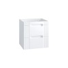 Dulap lavoar Fiji White, MDF, PAL melaminat, alb, 2 sertare, L.60 cm, FIJI WHITE 82-60-D-2S