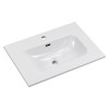 Lavoar baie Comad Fly, ceramica, alb lucios, L.60 cm, FLY WHITE GLOSS UM 60-46 DP ( E-8073-60 )
