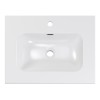 Lavoar baie Comad Fly, ceramica, alb lucios, L.60 cm, FLY WHITE GLOSS UM 60-46 DP ( E-8073-60 )