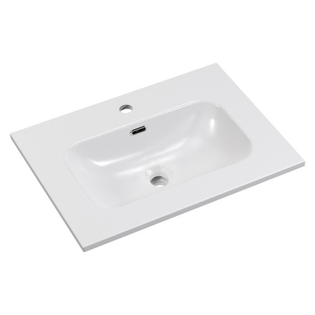 Lavoar baie Comad Fly, ceramica, alb lucios, L.60 cm, FLY WHITE GLOSS UM 60-46 DP ( E-8073-60 )