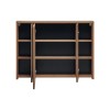 Dulap cu oglinda Hampton, MDF, PAL melaminat, stejar, 3 usi, L.100 cm, HAMPTON CONCRETE 84-100 FSC