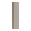 Dulap inalt Iconic Cashmere, MDF, PAL melaminat, cashmir mat, 2 usi, H.160 cm, ICONIC CASHMERE 80-01-D-2D