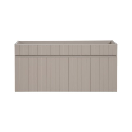 Dulap lavoar Iconic Cashmere, MDF, PAL melaminat, cashmir mat, 1 sertar, L.100 cm, ICONIC CASHMERE 82-100-D-1S
