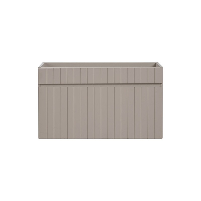 Dulap lavoar Iconic Cashmere, MDF, PAL melaminat, cashmir mat, 1 sertar, L.80 cm, ICONIC CASHMERE 82-80-D-1S