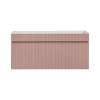 Dulap lavoar Iconic Rose, MDF, folie PVC, roz antic, 1 sertar, L.100 cm, ICONIC ROSE 82-100-E-1S
