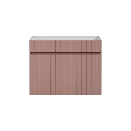 Dulap lavoar Iconic Rose, MDF, folie PVC, roz antic, 1 sertar, L.60 cm, ICONIC ROSE 82-60-E-1S