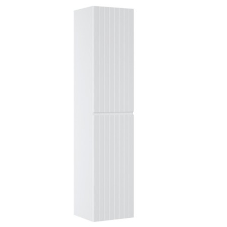 Dulap inalt Iconic White, MDF, PAL melaminat, alb, 2 usi, H.160 cm, ICONIC WHITE 80-01-D-2D