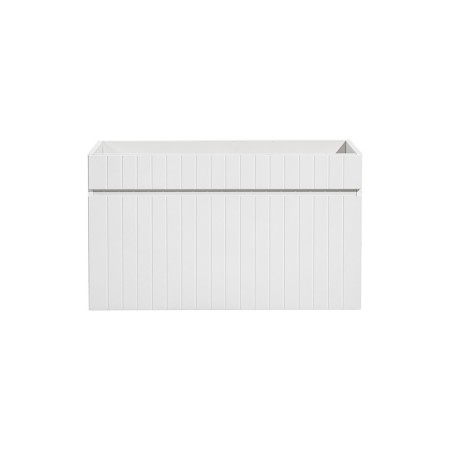 Dulap lavoar Iconic White, MDF, PAL melaminat, alb, 1 sertar, L.80 cm, ICONIC WHITE 82-80-D-1S