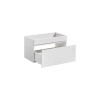 Dulap lavoar Iconic White, MDF, PAL melaminat, alb, 1 sertar, L.80 cm, ICONIC WHITE 82-80-D-1S