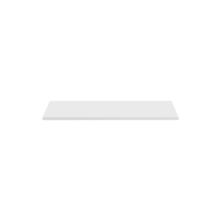 Blat Iconic White, MDF, folie PVC, alb, L.100 cm, ICONIC WHITE 89-100-B