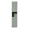Dulap inalt Line Reed Green, MDF, PAL melaminat, verde, 2 usi, H.140 cm, LINE REED GREEN D 80-03-2D