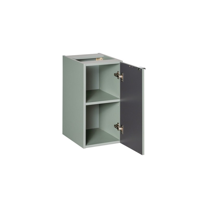 Dulap lateral Line Reed Green, MDF, PAL melaminat, verde, 1 usa, L.30 cm, LINE REED GREEN D 81-30-1D