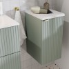 Dulap lateral Line Reed Green, MDF, PAL melaminat, verde, 1 usa, L.30 cm, LINE REED GREEN D 81-30-1D