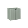 Dulap lavoar Line Reed Green, MDF, PAL melaminat, verde, 2 usi, L.60 cm, LINE REED GREEN D 82-60-2D