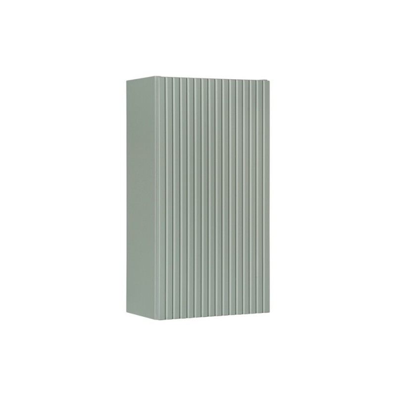 Dulap suspendat Line Reed Green, MDF, PAL melaminat, verde, 1 usa, L.30 cm, LINE REED GREEN D 83-30-1D