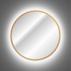 Oglinda Comad Lustro Hestia, metal, sticla, LED, 7,1W, 459 lumeni, alb neutru 4000K, D.60 cm, IP44, LUSTRO HESTIA 60