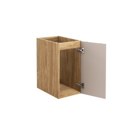 Dulap lateral Luxor Beige, MDF, PAL melaminat, stejar uleiat/bej, 1 usa, L.30 cm, LUXOR BEIGE 81-30-1D